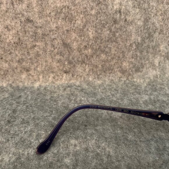 Lulu Guinness L839 Women’s Purple Optical/Prescription Eyeglasses Frame - Picture 10 of 13